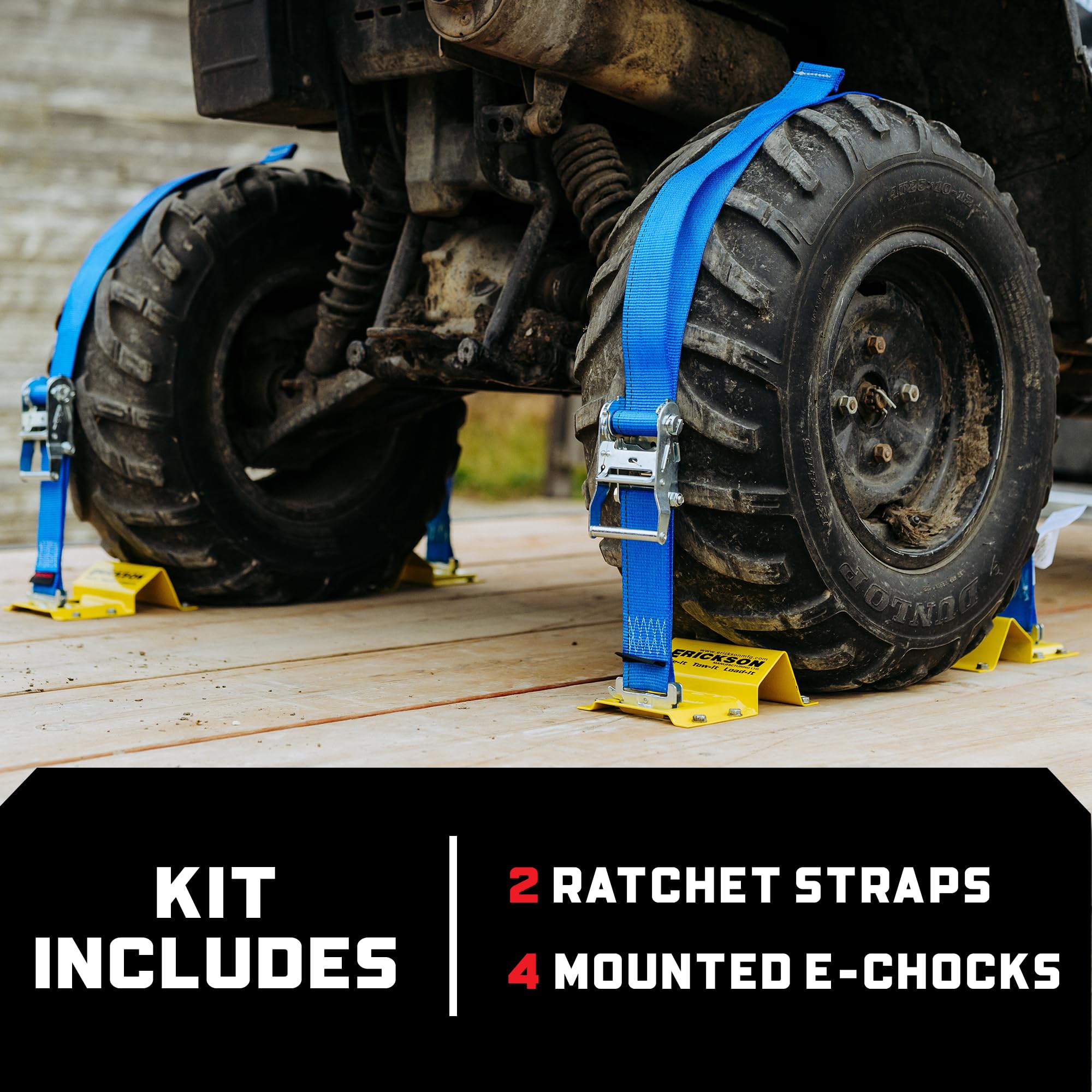 Erickson ATV bloccaruota cinghia di tensione e kit
