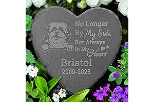 Cherished Shih Tzu Remembrance Stone: A Touchstone for Healing Hearts
