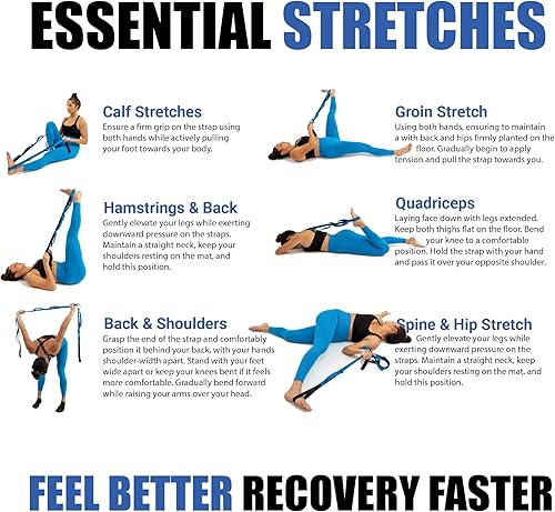 Miniatura 5 de KneeSled™ Ultra Stretch Strap La mejor opción para fisioterapia U.S.A.