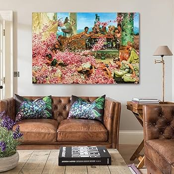 Amazon.co.jp: Lawrence Alma-Tadema 印刷ポスター「ヘリオガバルスの