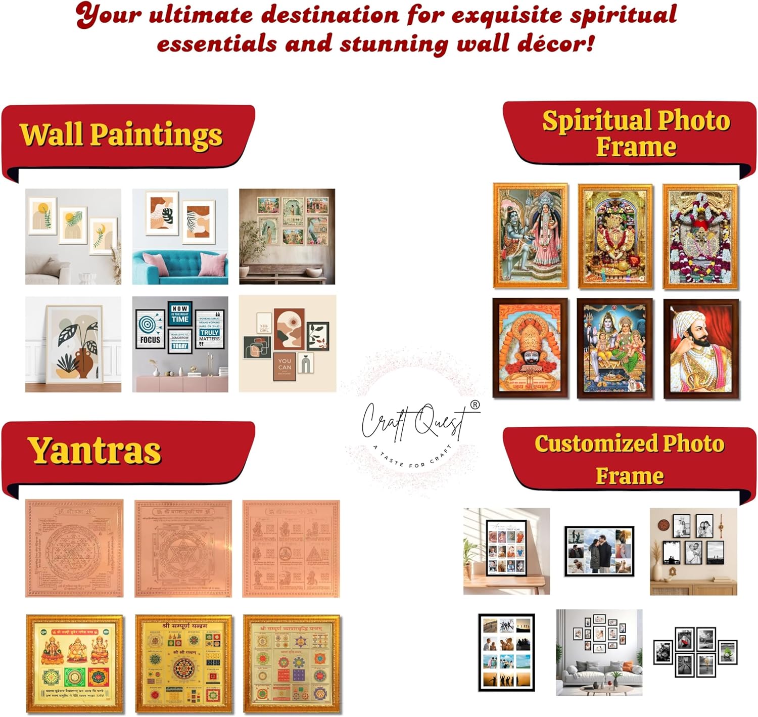 Shree Kashtabhanjan Dev Hanumanji Salangpur Photo Frame Synthetic, Wall hangings (Brown, 10 X 13 Inches)