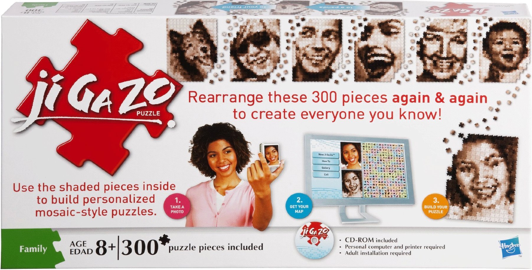 puzzle56 パズル puzzle56 パズル Amazon.com: Hasbro Ji Ga Zo 300 Piece Puzzle