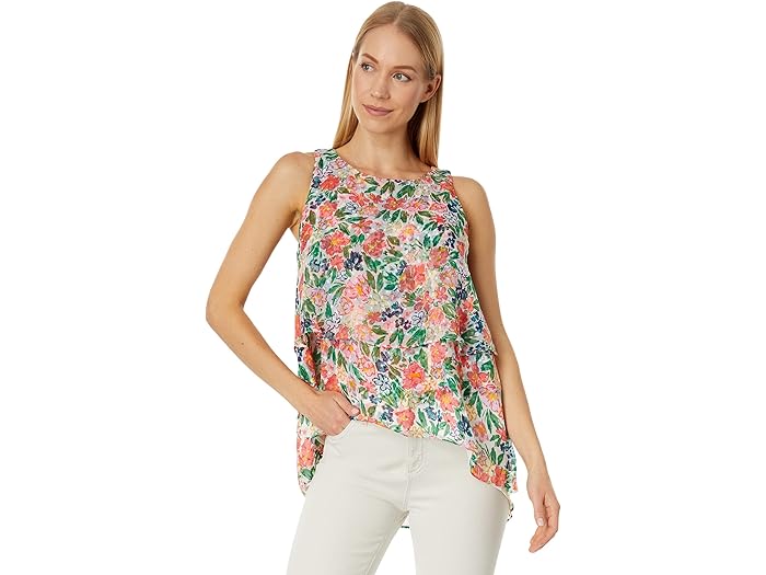 Vince Camuto Sleeveless Layered Blouse - Image 1