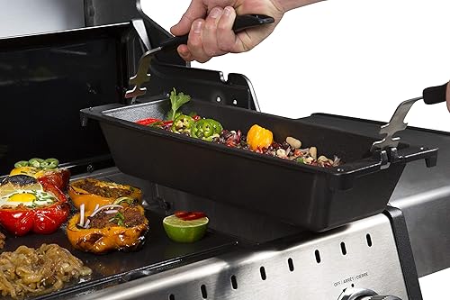 Miniatura 3 de Broil King 69617 - Wok para parrilla de ajuste exacto, color negro