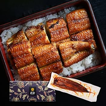 Amazon.co.jp: 鰻楽 国産 うなぎの蒲焼き 140g (140g × 1尾