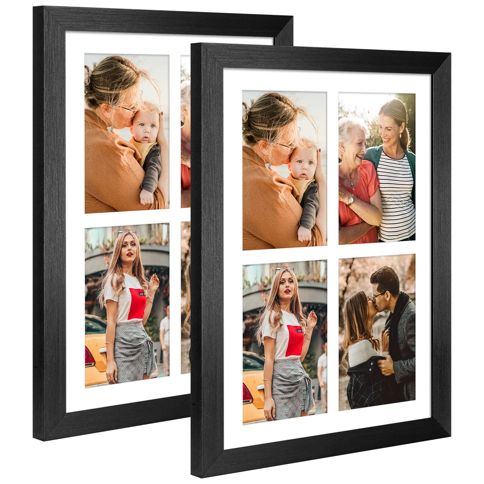 Amazon.com - KSROECUD 9x13 Collage Frame with 4 Openings 4X6