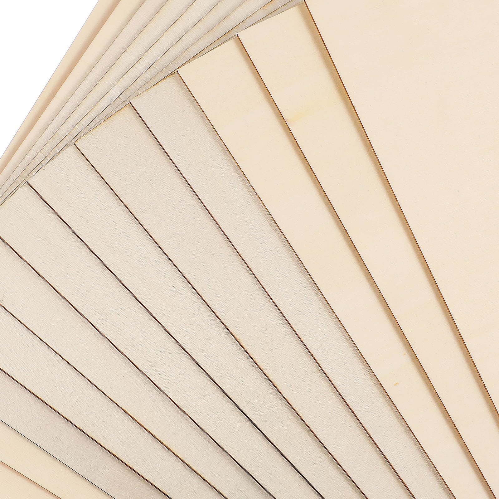 ARTIBETTER 12 Piezas Cuadrados de Madera en Blanco de Estilo Rústico para Bricolaje, Fáciles de Tallar, Ideales para Crear Muebles y Decoraciones Artesanales