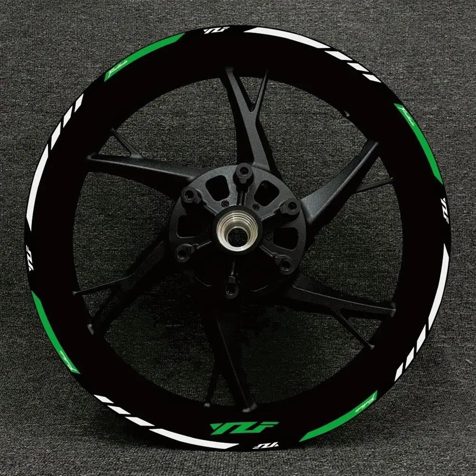 Motorcycle Reflective Wheel Stickers Rim Decal for Yamaha R1 R15 R125 R6 R7 MT-09 MT09 MT07 MT10 for Tracer(Color27)