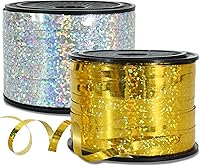 Vista 7 de BEISHIDA Juego de cintas rizadas de 12 colores surtidos, cuerdas de globos de arcoíris, 1/5 pulgadas de grosor, 264 yardas para envolver regalos