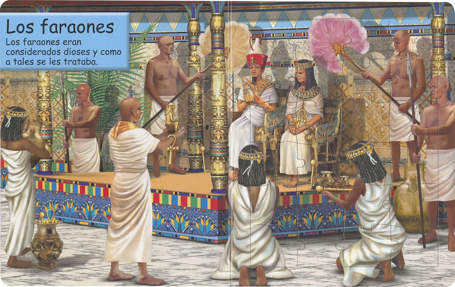 El antiguo Egipto (Libro Puzle)