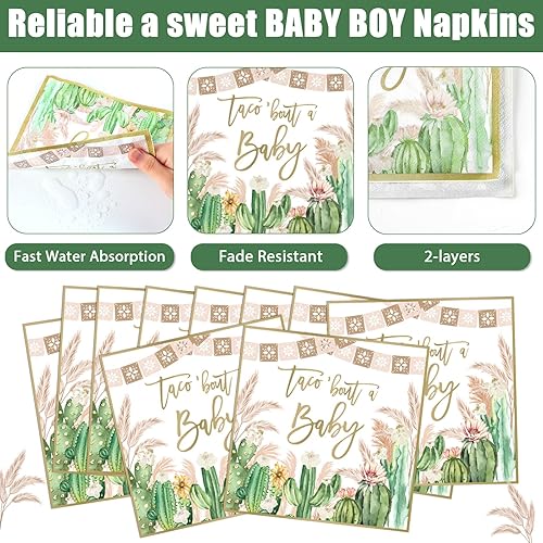 Miniatura 207 de 96 piezas de suministros de fiesta de cumpleaños florales de cumpleaños, platos de papel, servilletas, flores de oro rosa, decoraciones de fiesta