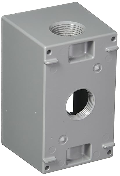 Hubbell-Bell 5386-0 Weatherproof Box, 4-1/2-Inch X 2-3/4-Inch