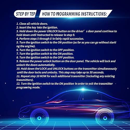 Miniatura 3 de Llavero de Repuesto para Chevy Silverado Equinox Tahoe 2003 2004 2005 2006 Cadillac GMC LHJ011, Llavero de Entrada sin Llave, Llave de Reemplazo