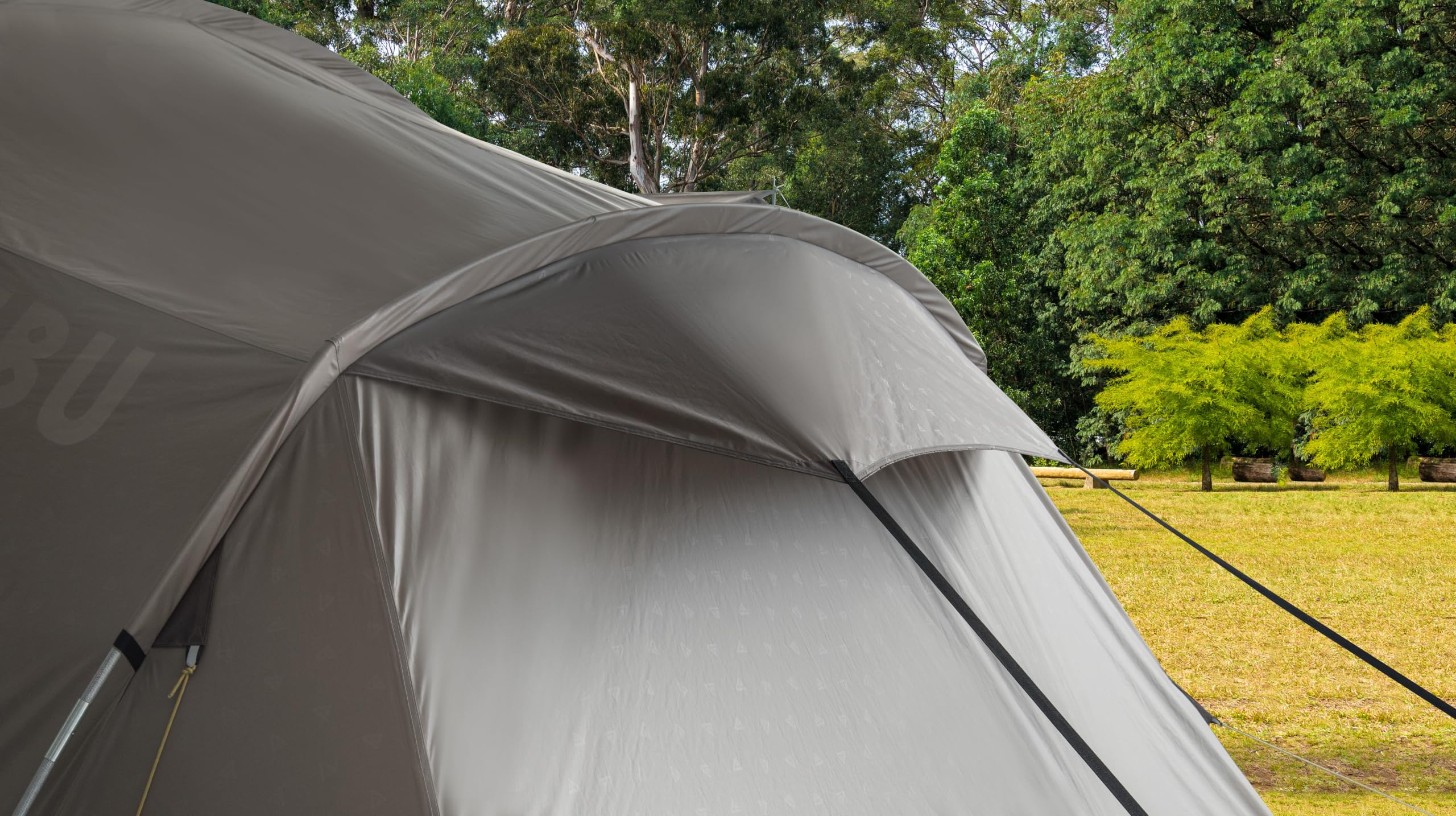TAMBU - Outdoor Nihaita Großes 5-Mann-Zelt, Doppelhaut, wasserdichtes Tunnelzelt für Camping, Veranstaltungen und Festivals, geräumiges Familienzelt mit 3 Fächern, 5 Personen, 3000 mm Wassersäule