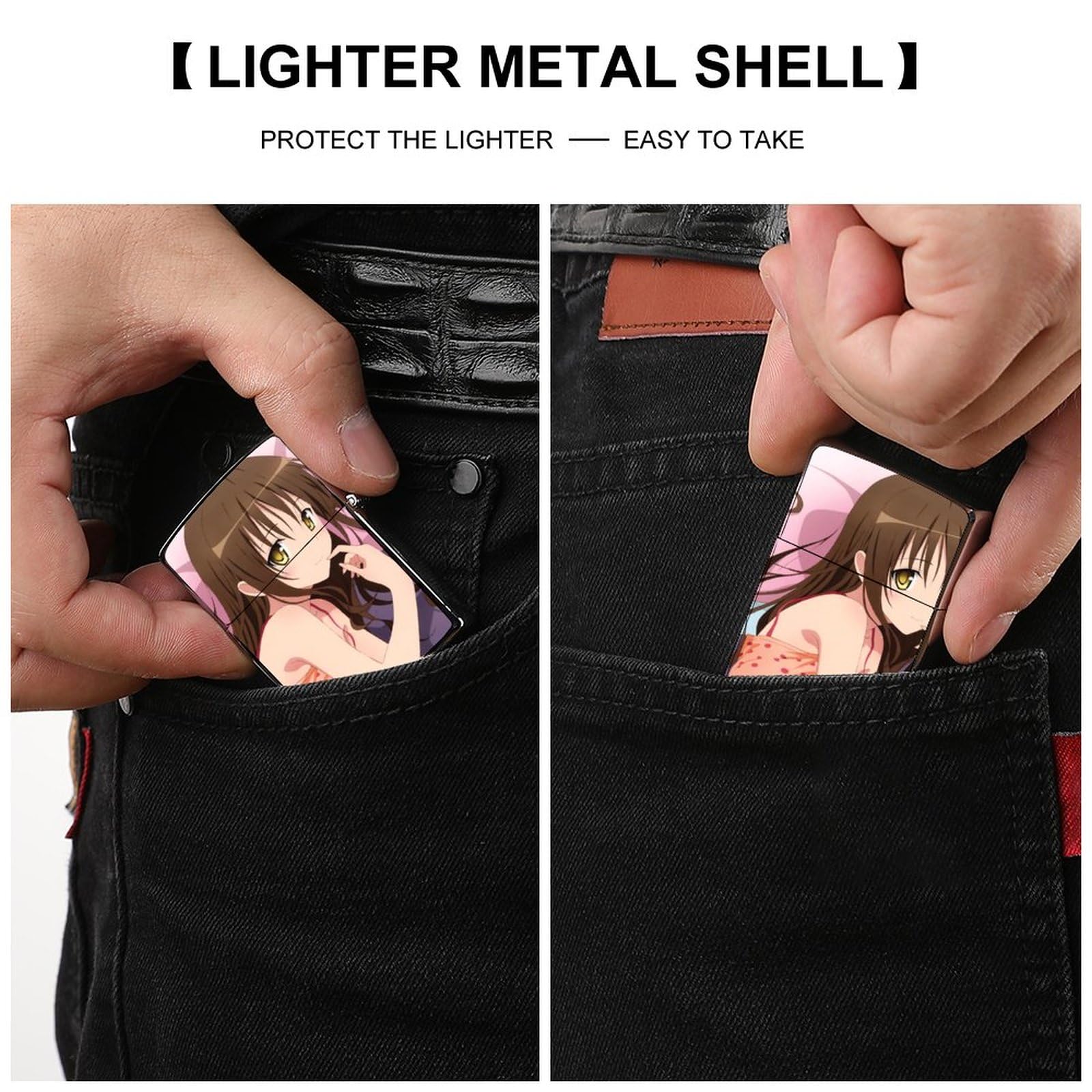 Amazon.co.jp: ライターケース ZIPPO ジッポー ライター専用 ToLOVEる
