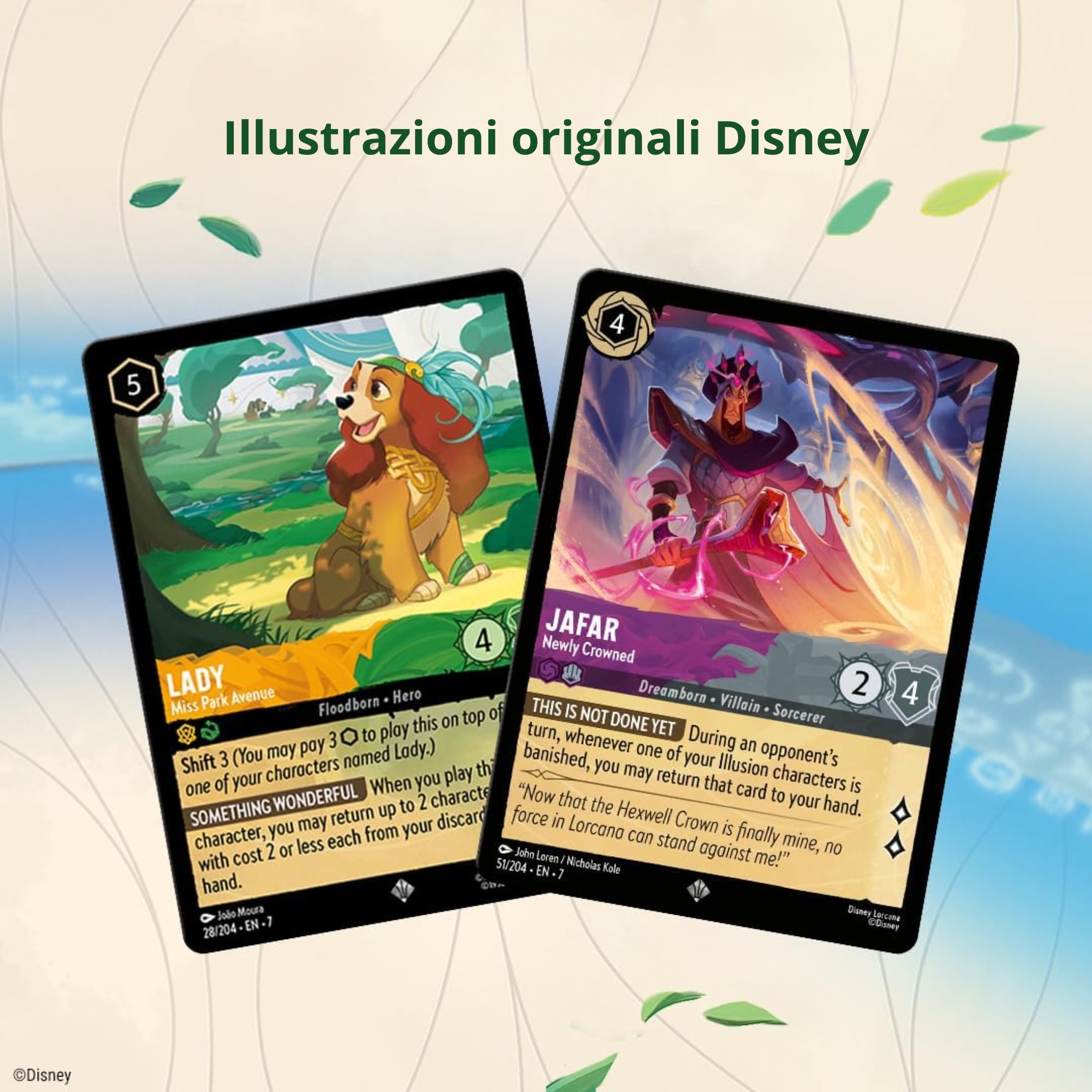 Ravensburger - Disney Lorcana TCG Set 7: Illumineers Trove | Giochi Di Carte Per Adulti E Bambini Con Carte Disney Lorcana | Giochi Bambini 8 Anni In Su Collezionabili | Regalo Bambino 8 Anni