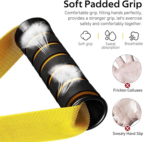 Miniatura 5 de WALITO Asas de ejercicio, accesorios de máquina de cable de repuesto para equipos de gimnasio en casa, sistema de poleas, pilates, bandas de