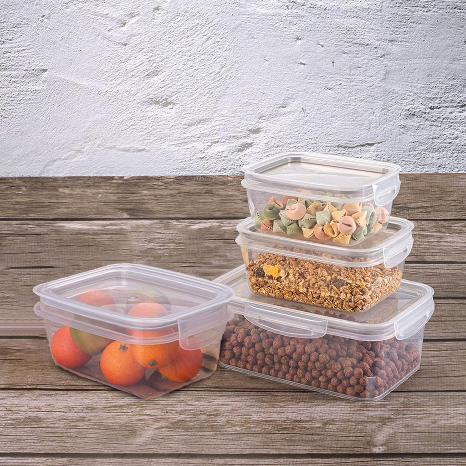 Amazon｜Plasutil パーフェクトロック食品保存容器4点セット BPA