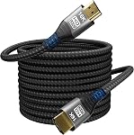16K 10K 8K HDMI 2.2 Cable 3.3FT, Certified 96Gbps Ultra High Speed HDMI Braided Cord, Support 16K@30Hz 8K@60Hz 4K@120Hz eARC HDCP 2.2&2.3 HDR10+ Dolby for PS5 PlayStatio5 Xbox Series X Apple TV 4K