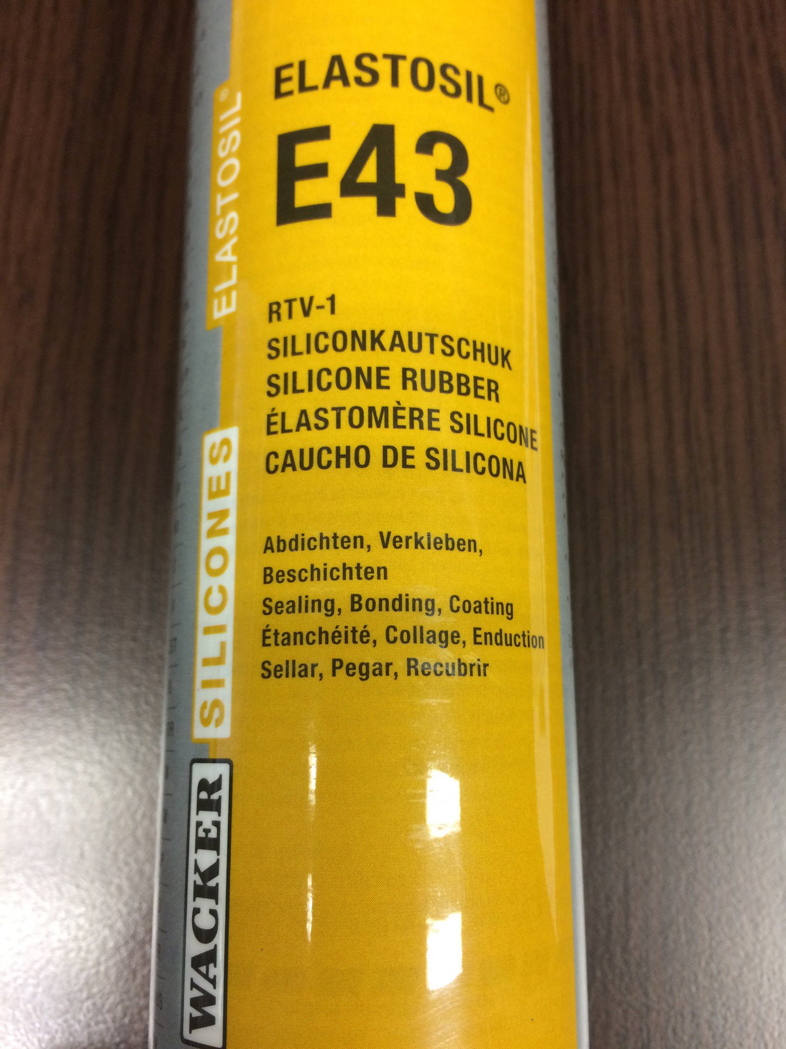 E43 Elastomerkunststoff Silikon -Kartusche 310 ml