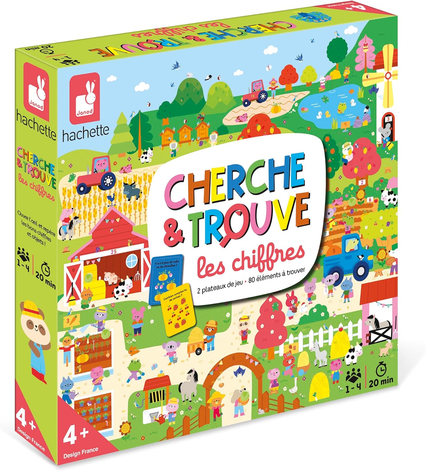 CHERCHE ET TROUVE LES CHIFFRES