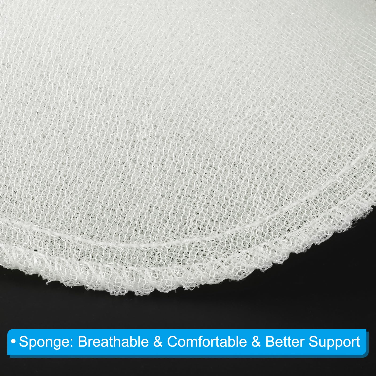 Spalline Per Giacca Donna Spalline Imbottite In Spugna - 2 Paia Bianco E Nero Per Abiti E Cappotti Spalline 1.5cm Spessore