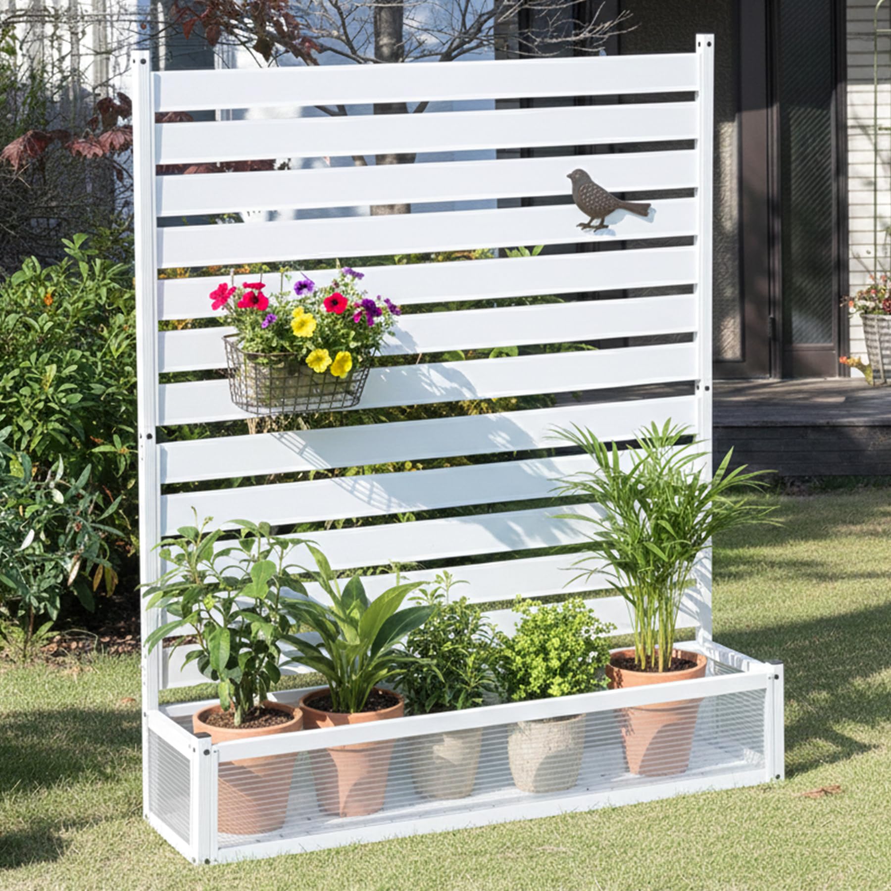 Amazon | ガーデンマスター(Gardenmaster) アルミプランターフェンス