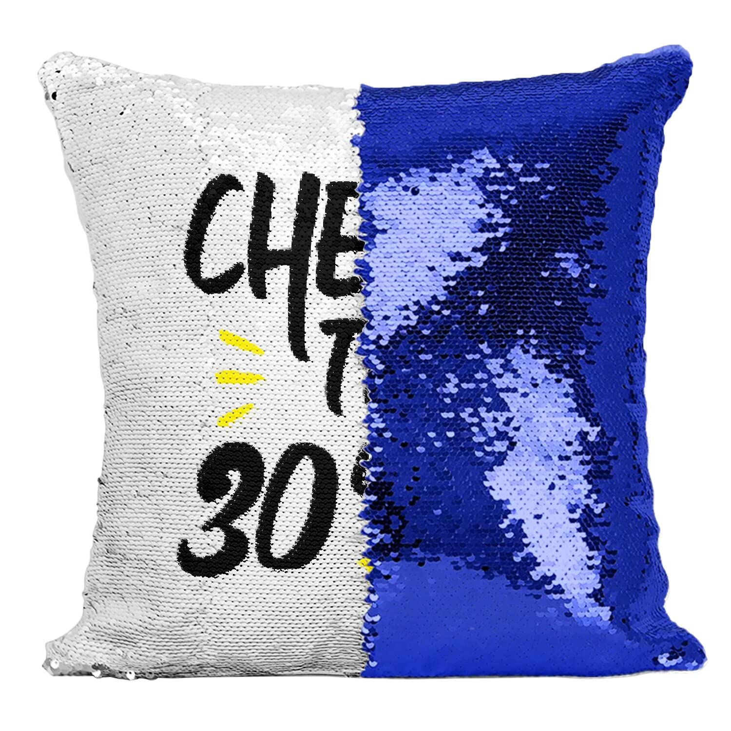 Coussin Sequin Anniversaire 30 Ans pour Décorer le Salon le Jour de la Fête