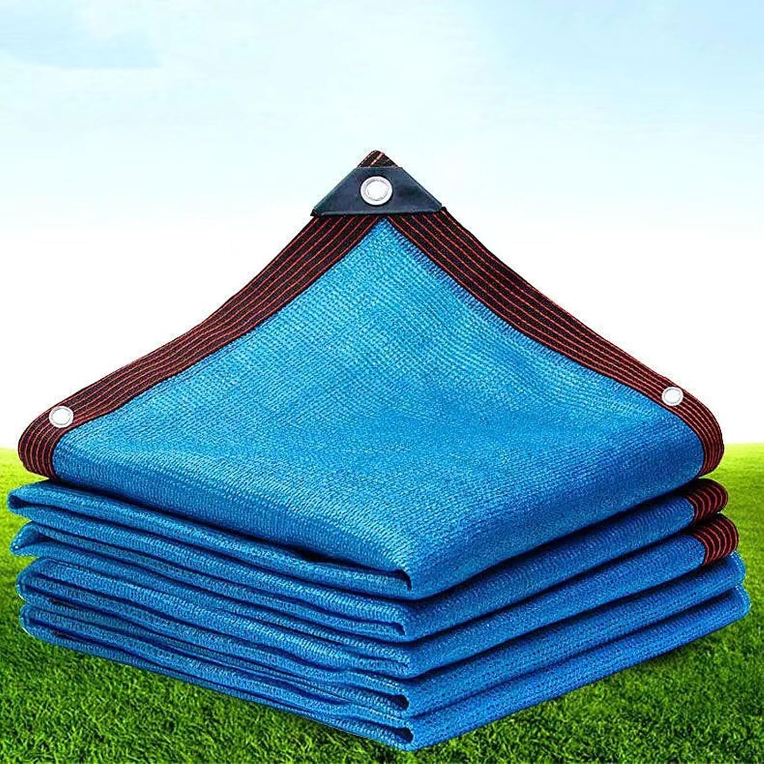 Shade Netting, Sunblock Shade Cloth, Shade Cloth with Grommets, Thickened Encrypted Shade Canopy, for Garden Flower Car Plant Cover Patio Canopy Pergola Greenhouse