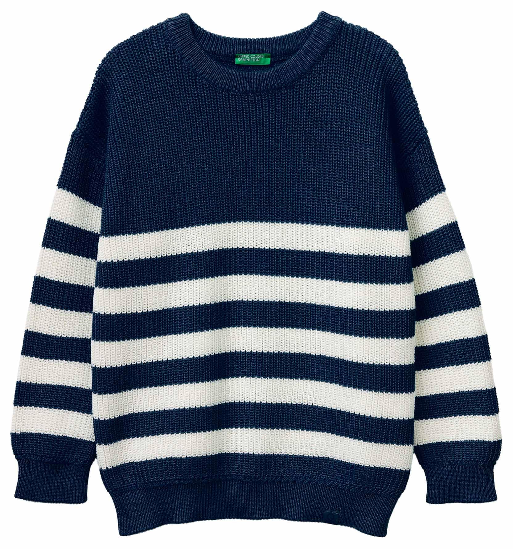 United Colors of Benetton Maglia G/C M/L 18pfq10a7 Maglione Bambini e Ragazzi