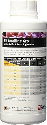 Miniatura 2 de Red Sea Fish Pharm ARE22003 Coralline Gro Live Rock Vitalizer - Acondicionadores de agua salada para acuario, 16.9 fl oz