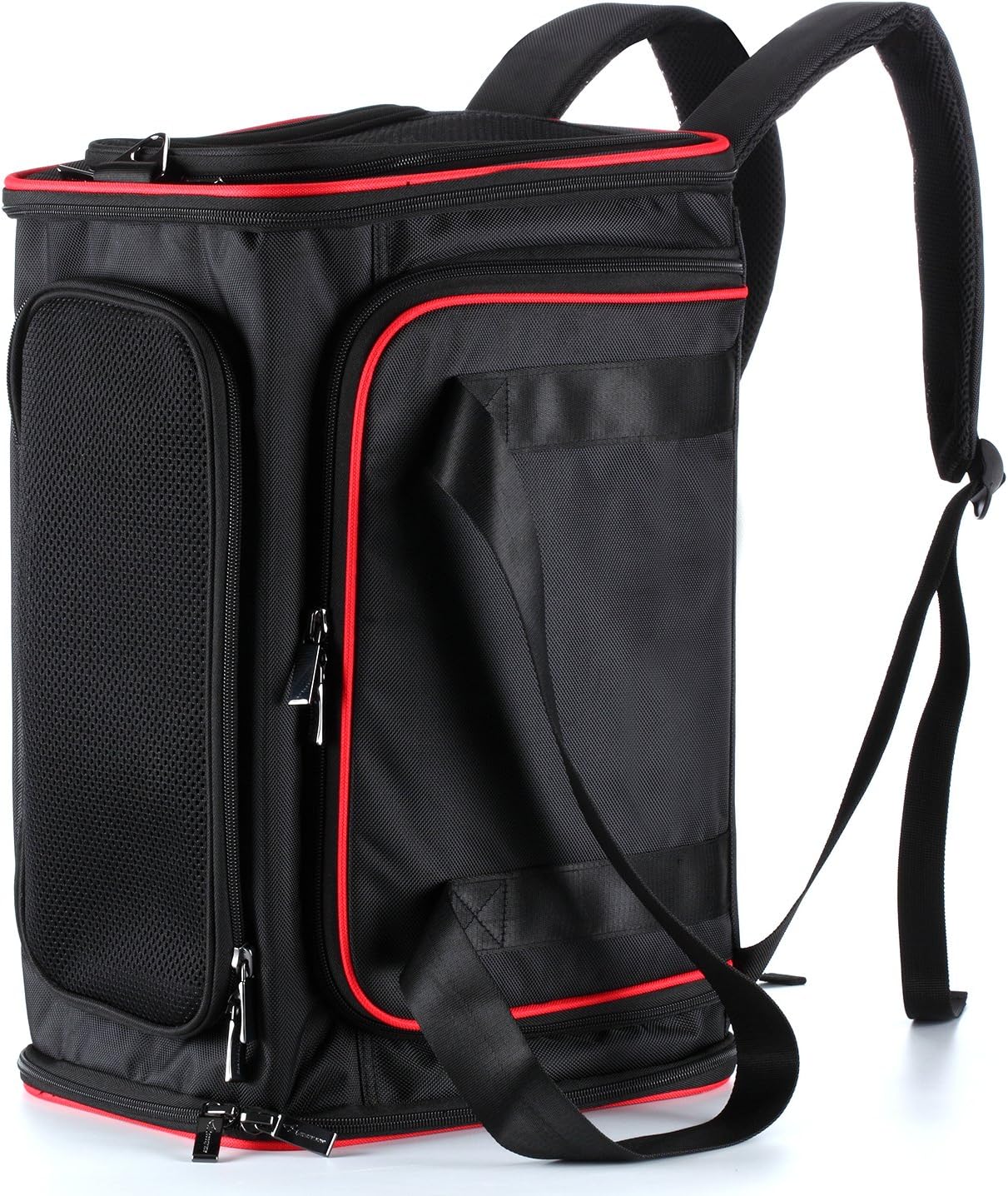 OKBUYNOW Small Pet Carrier, Airline Approved Under Seat for Small Dogs and Cats, Travel Bag for Small Animals with Mesh Top and Sides (Black)