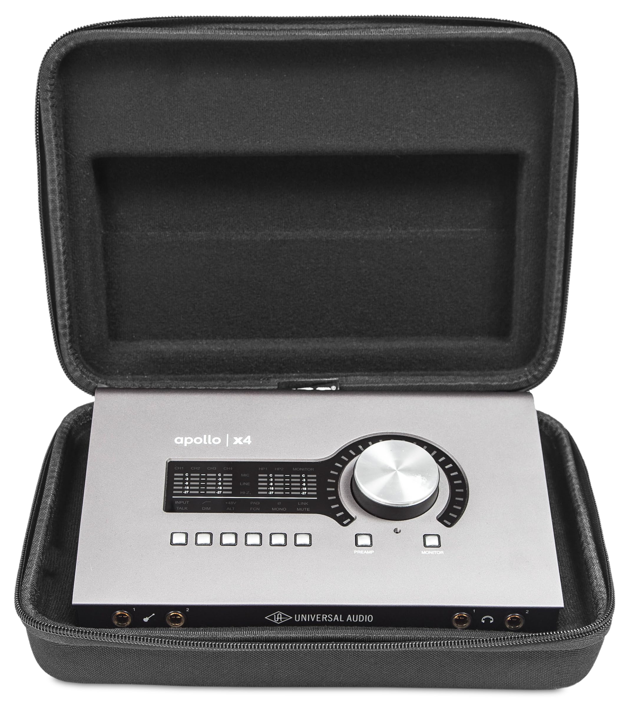 UDG Creator Hardcase Universal Audio Apollo X4, Black (U8481BL)