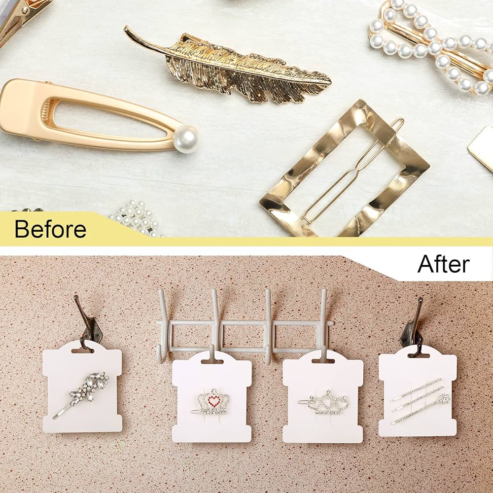 Amazon.com: Junkin 100 Pcs Hair Clip Display Cards Headband