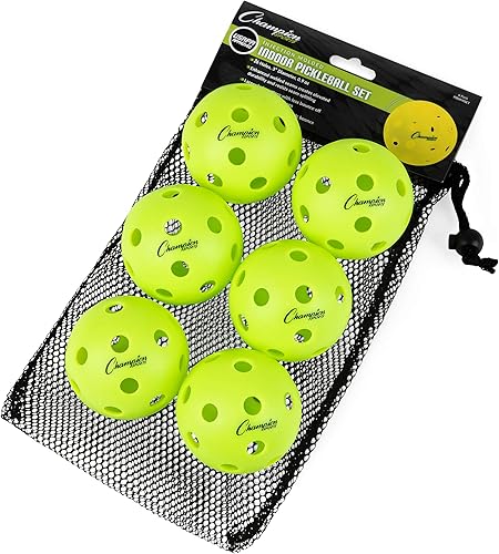 Miniatura 7 de Champion Sports Roto Molded Outdoor Pickleball Ball Set