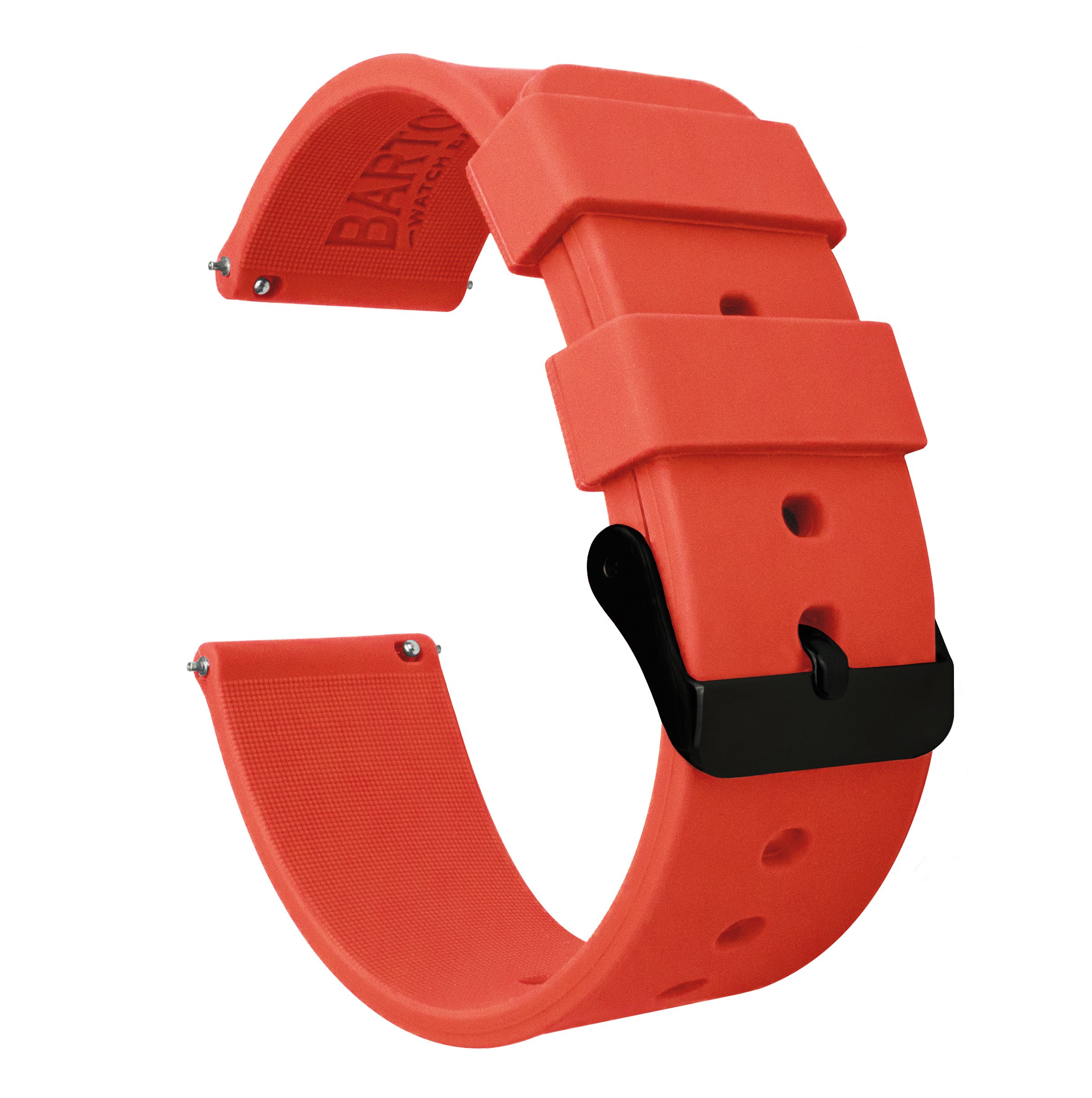 BARTON WATCH BANDS - Soft Silicone Quick Release Straps