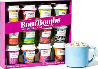 BomBombs, Hot Chocolate Mix Gift Set with Mini Cup Packaging, Dessert Fl...