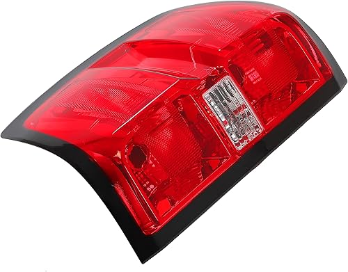 Miniatura 9 de HECASA Luz trasera compatible con Chevy Silverado 2014-2018 1500 2500 3500 HD GMC Sierra 3500 HD modelos duales de repuesto para lámpara trasera