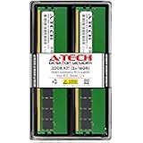 A-Tech 32GB Kit (2x16GB) DDR5 5600MHz PC5-44800 CL46 UDIMM 1.1V Non-ECC Unbuffered DIMM 288-Pin Desktop PC/Computer RAM Memory Upgrade Modules