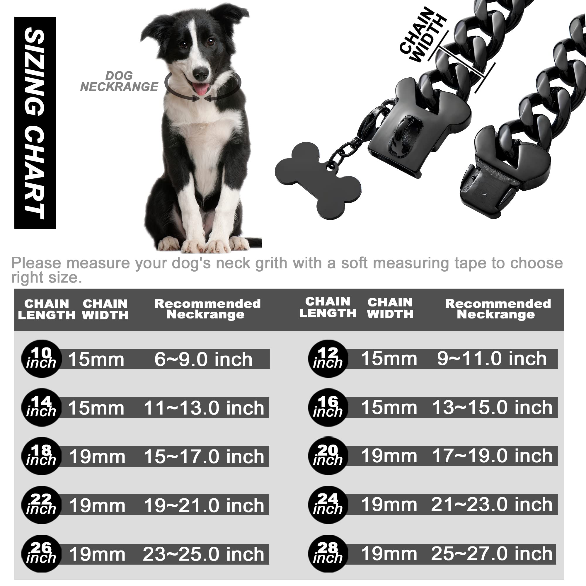小物 DOUBLE MINI PITBULL CHAIN ( Order) Amazon.com : Gold Chain Dog Collar 16MM 18K Gold Cuban Link