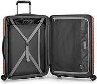 Vista 5 de Traveler's Choice Policarbonato Archer, Naranja, Archer - Equipaje expandible de policarbonato con ruedas giratorias