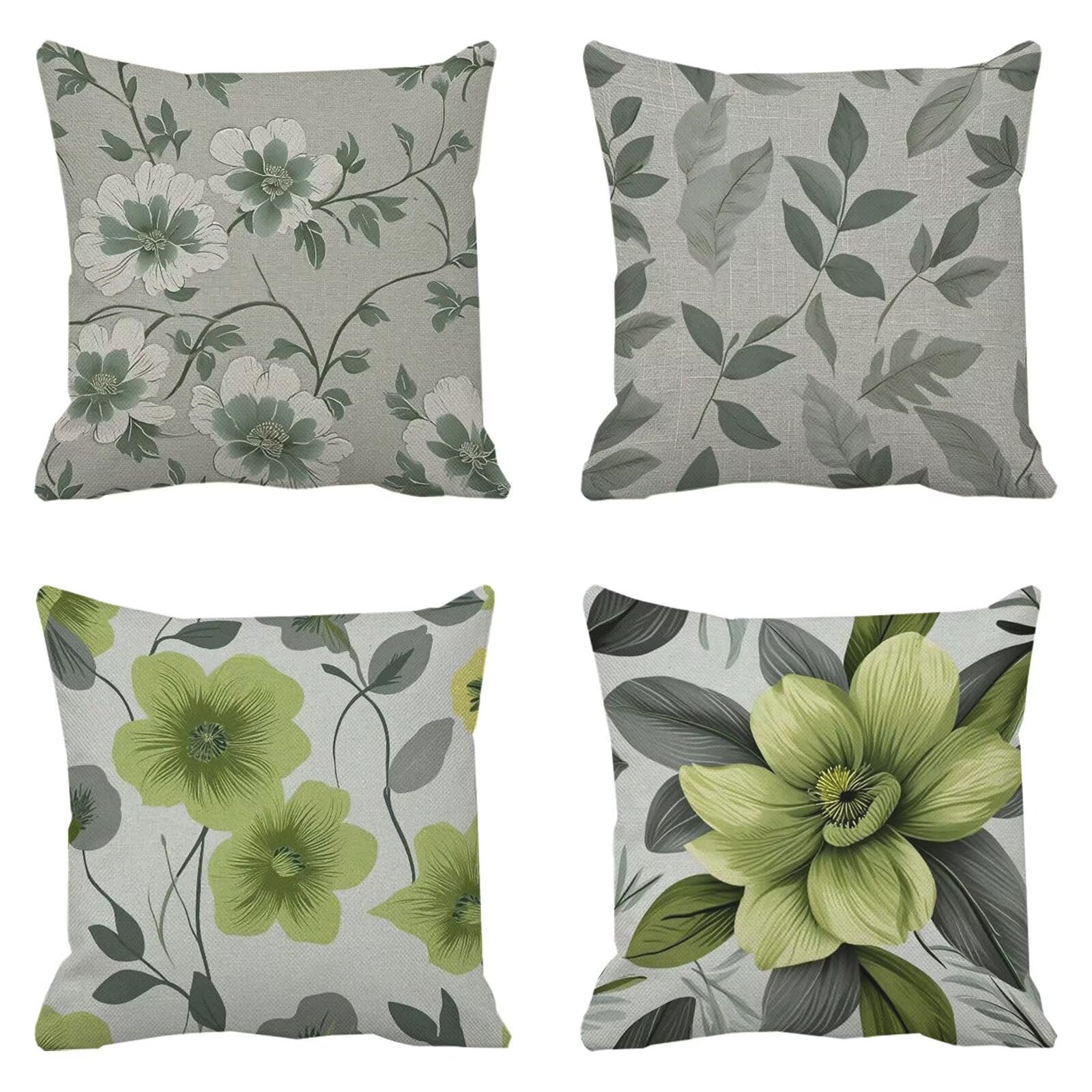 Coussin extérieur imperméable 65x65 moutarde et gris avec fermeture éclair invisible