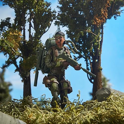 Miniatura 9 de G.I. Joe Classified Series 60th Anniversary Action Marine - Francotirador, figura de acción coleccionable de 6 pulgadas con traje Ghillie y 19