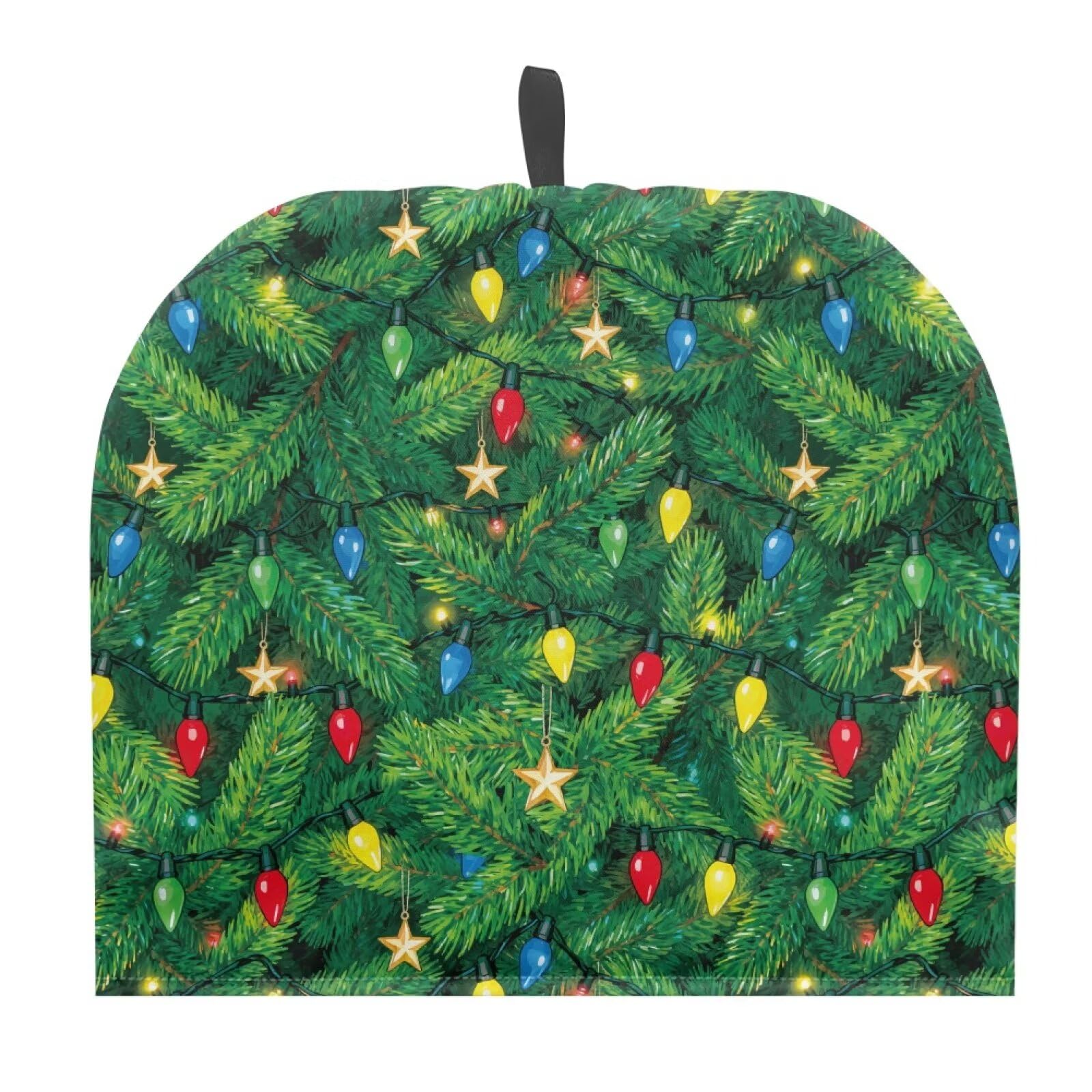 Hudotybom Christmas Light Tea Cozy for Teapot Insulated Wadding Tea Cozies Cover Fit 1 to 6 Cup Kitchen Textiles Warming &amp; Insulating Kettle Covers