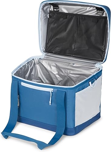 Miniatura 4 de RTIC - Enfriador diario para 28 latas, con aislamiento portátil de lados suaves, para almuerzo, playa, bebidas, bebidas, viajes, campamento, picnic,