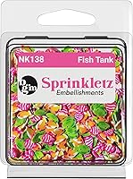 Vista 35 de Buttons Galore Sprinkletz - Piezas de arcilla polimérica para bricolaje, adornos de manualidades, 1.500 onzas, primavera y verano (pelota de juego)