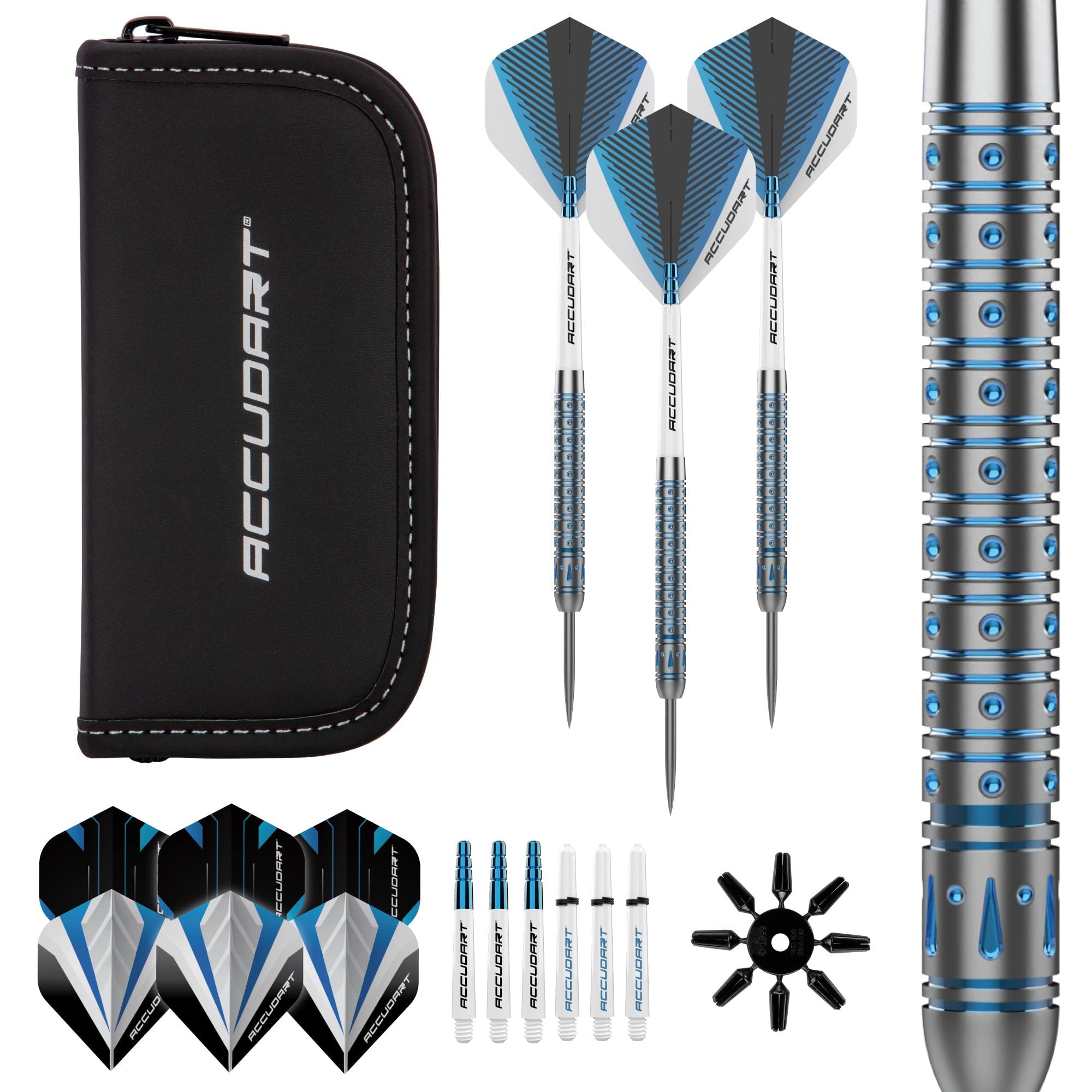 Accudart Set di Freccette con Punta in Acciaio 6.0