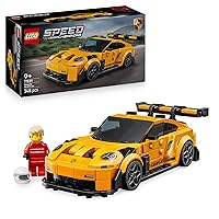 LEGO Speed Champions Super Car Porsche 911 GT3 RS - Modellino di Auto con Minifigure del Pilota