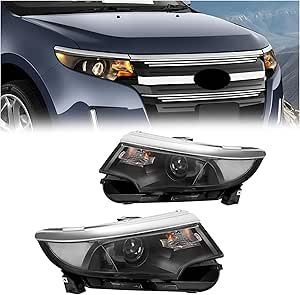 Sell TOYOTA 01-04 TACOMA CHROME HEADLIGHTS RED BEZEL CORNER SIGNAL LAMP LH RH SET In La Puente