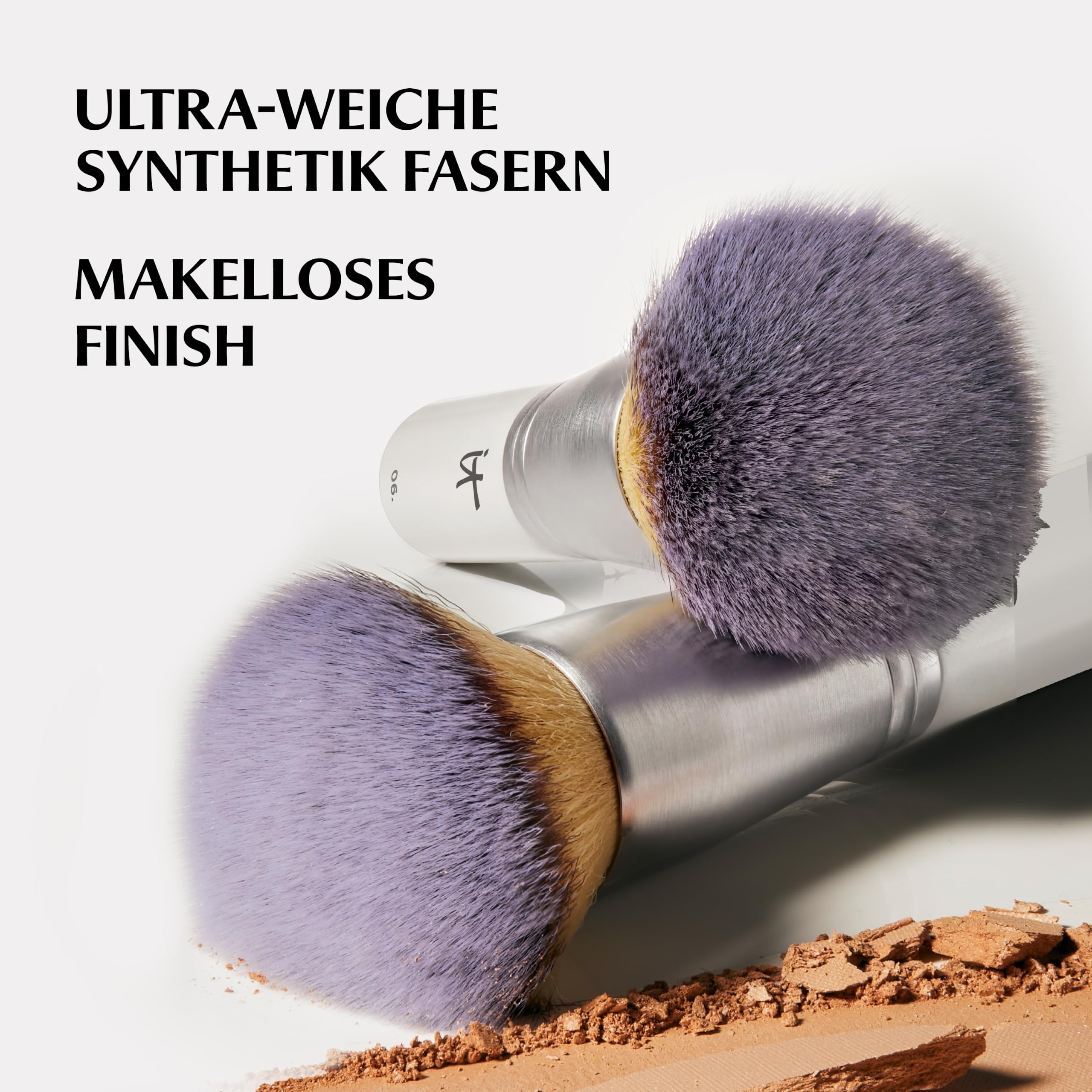 IT Cosmetics Heavenly Luxe Make Up Brush, Hochwertige Make-up-Pinsel, Hygienische, vegane, pestizidfreie Borsten